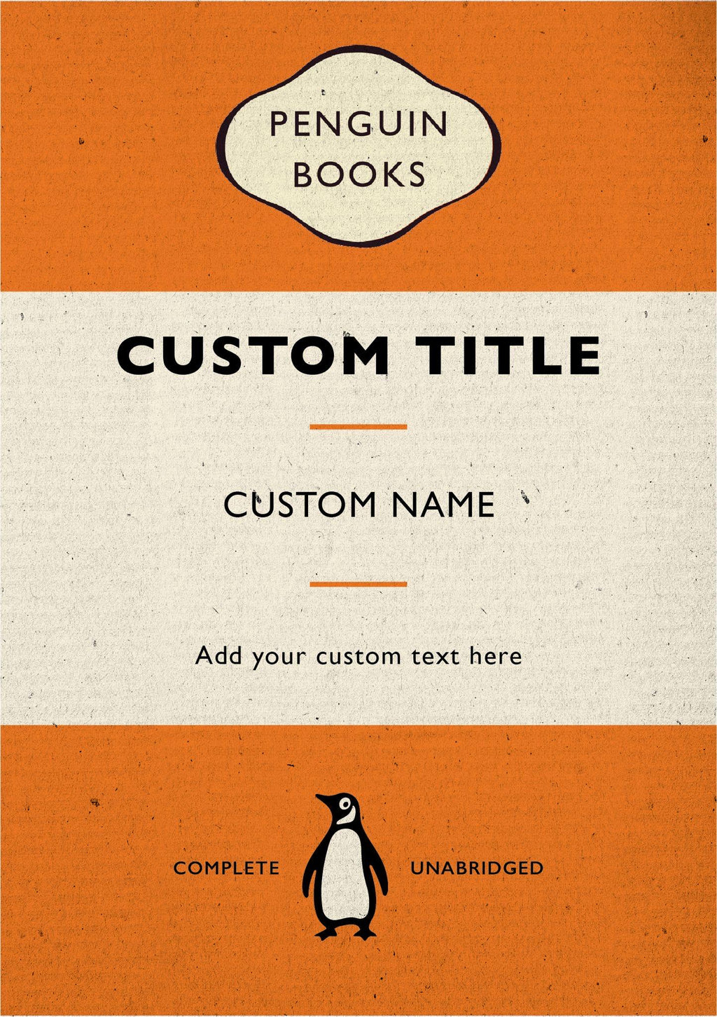Personalised 3D Effect Book Cover Magnet | Vintage Literary Style, Custom Keepsake
