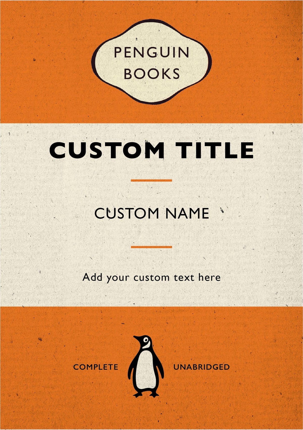Personalised 3D Effect Book Cover Magnet | Vintage Literary Style, Custom Keepsake