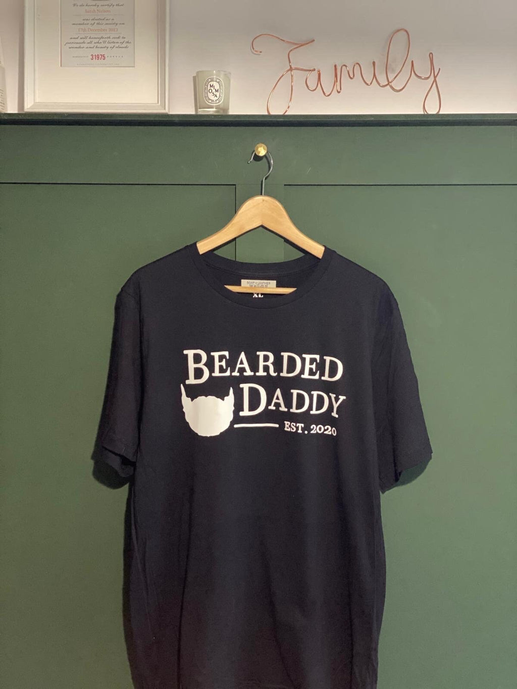 Bearded Daddy T-Shirt & Onesie Set - Father's Day Twinning Outfit