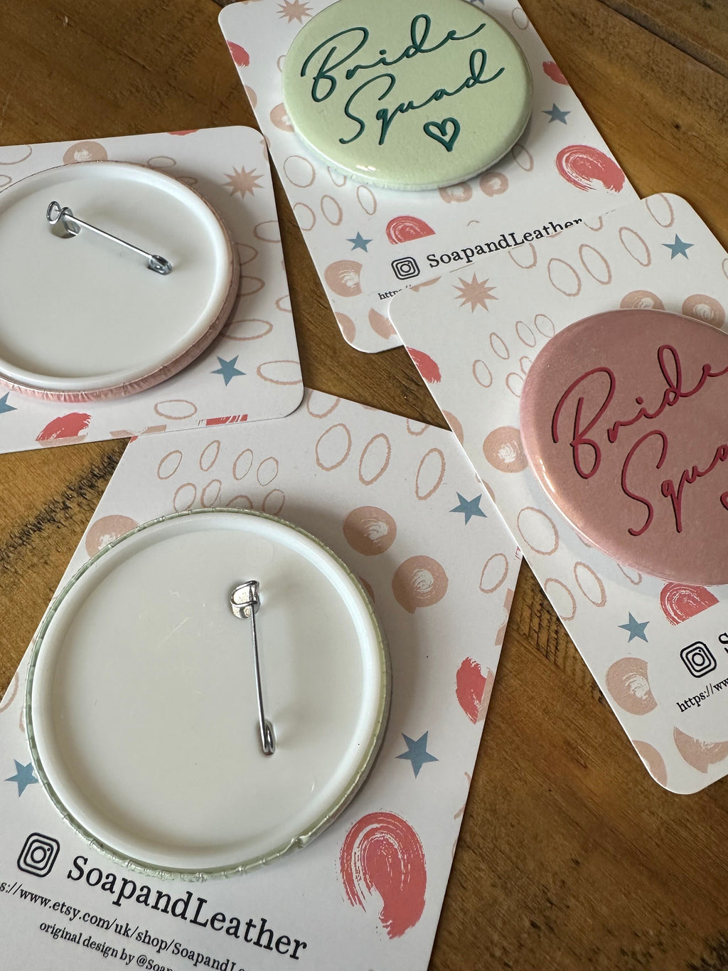 Personalised Hen Party Badges: Custom Bachelorette Party Favors (58mm)