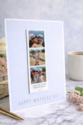 Personalised Photo Strip Magnet Card for Mum | Mother's Day Keepsake Gift