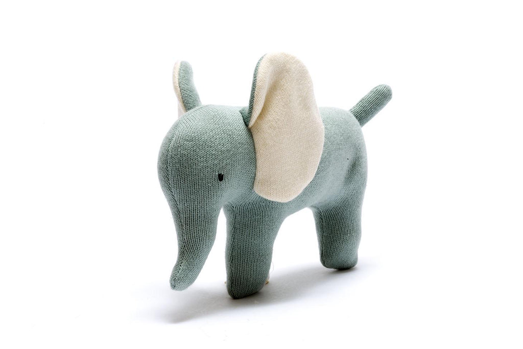 Cotton Elephant Toy - Friendly Elephant Gift for New Baby
