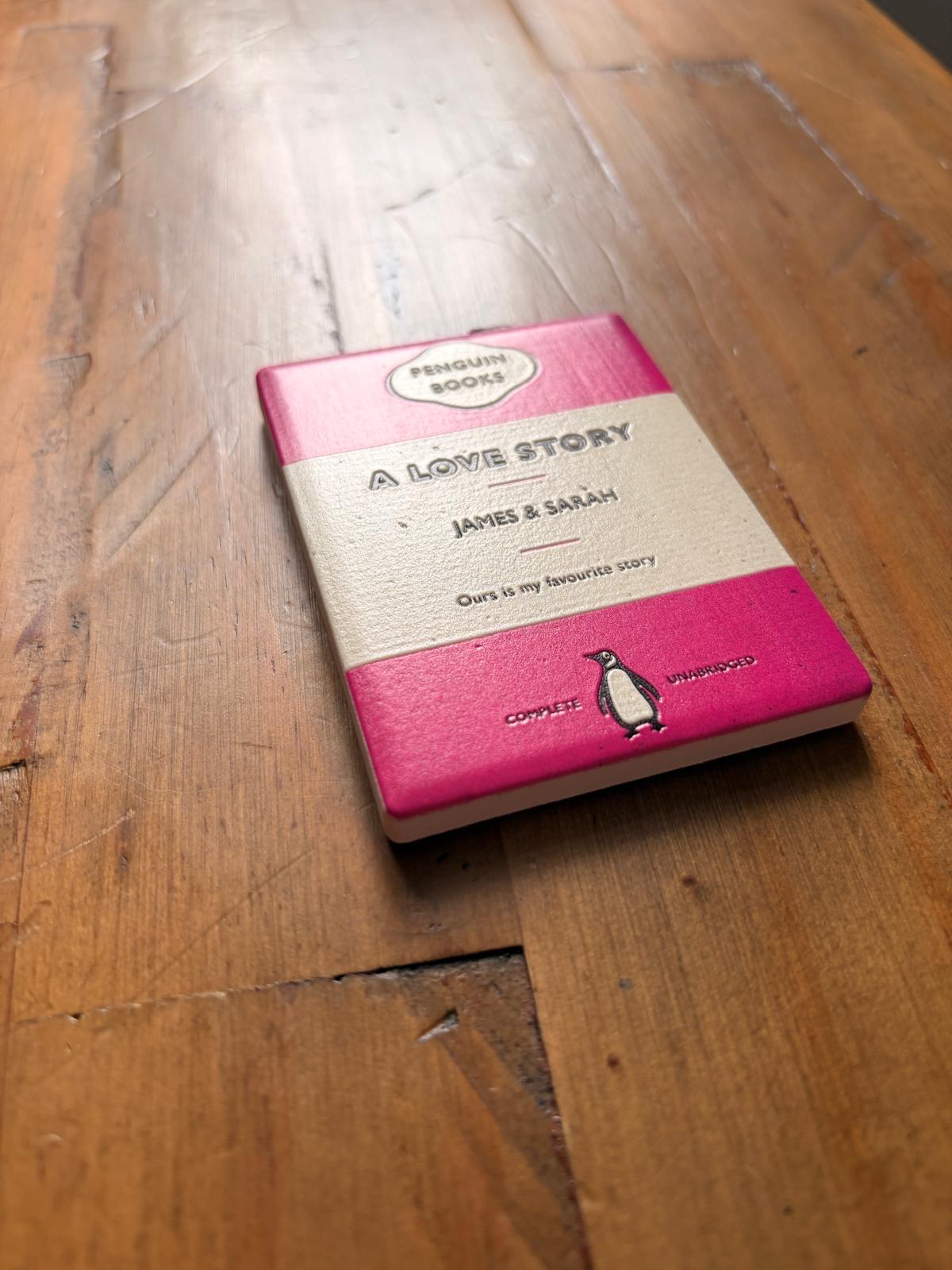 Personalised 3D Effect Book Cover Magnet | Vintage Literary Style, Custom Keepsake
