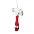 Red Hammer Glass Christmas Ornament – Tool Lover, DIY & Construction Holiday Decor