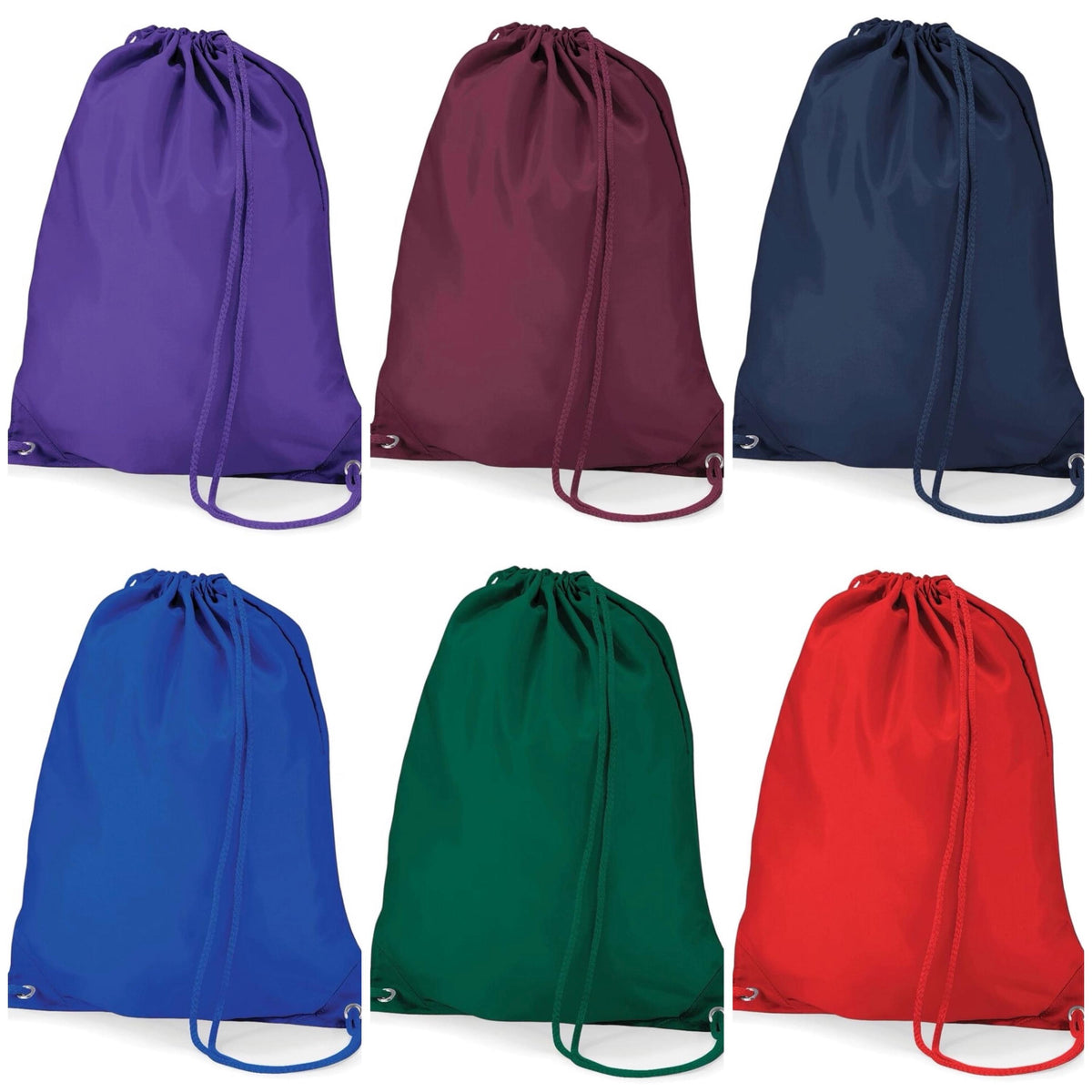 Personalised Kids Gym Bag: Water-Resistant P.E. Bag, Monogram Design
