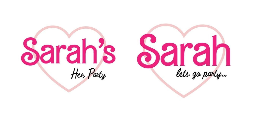 Hen Party Barbie Tattoos: Bride & Babe Bachelorette Accessories