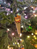 Glitter Hand Saw Glass Christmas Ornament – Woodworker & DIY Lover Holiday Decor