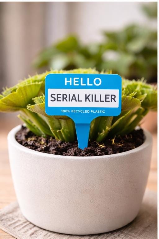Recycled Plastic Plant Markers Set | Reusable Garden Labels with Pen
