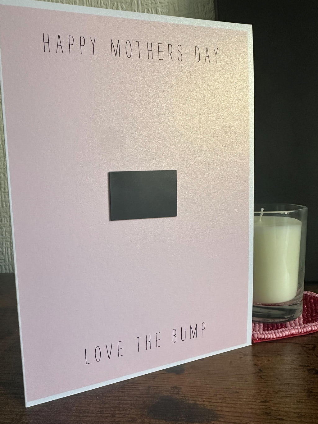 Happy Mother’s Day – Ultrasound Scan Magnet Card | Pregnancy Announcement | Love From The Bump