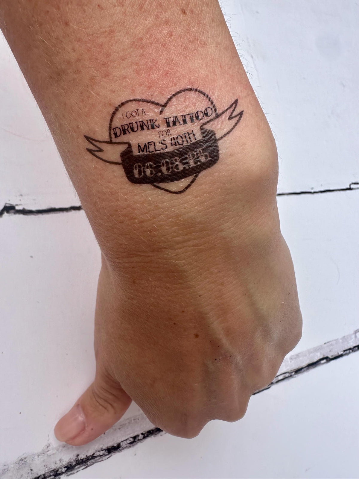 Personalized Birthday Party Tattoos: Custom Temporary Tattoo Favors