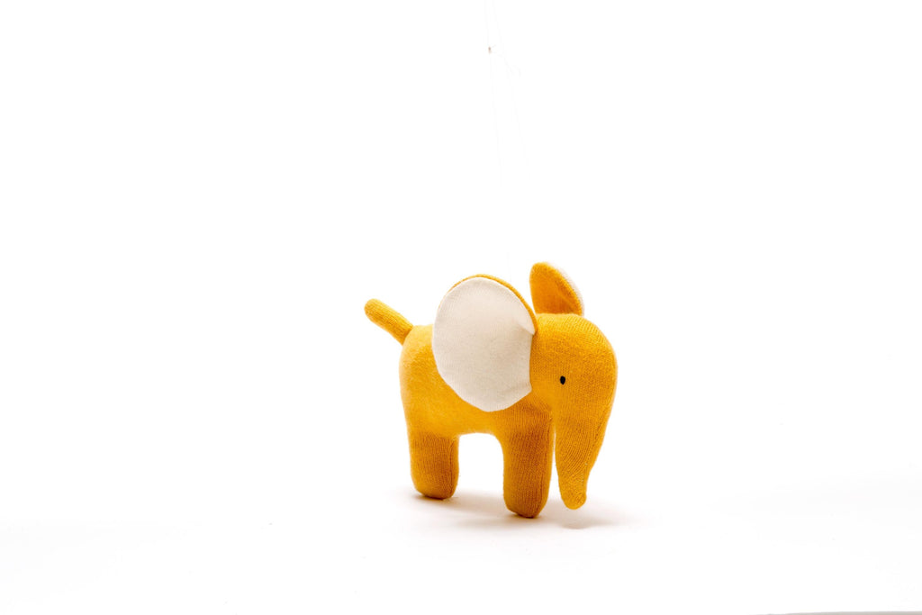 Cotton Elephant Toy - Friendly Elephant Gift for New Baby