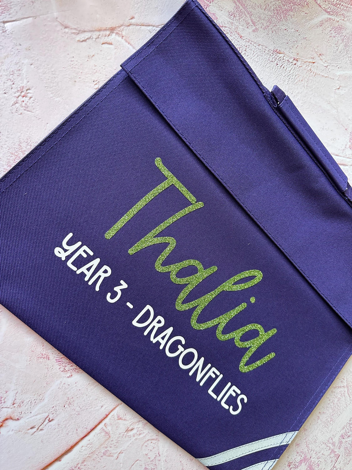 Personalised School Book Bag: Custom Name Design, Kids Toddler Bag
