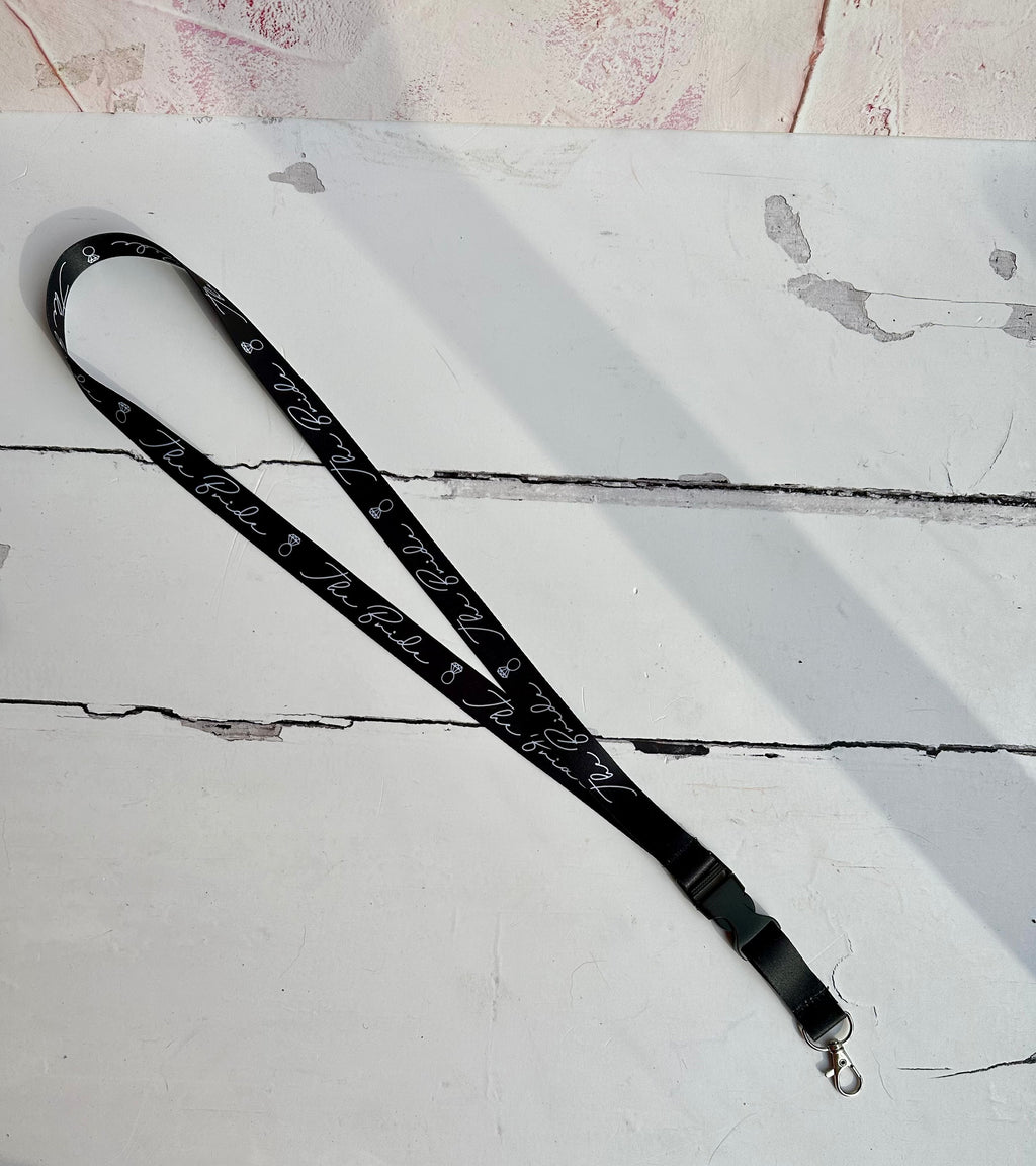 Bride Squad Lanyard: Bachelorette Party Favor, Hen Do Accessory