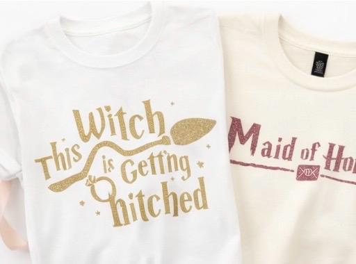 Wizard Hen Party Shirts: Bridesmaid, Maid Of Honour, Bride Bachelorette Shirts