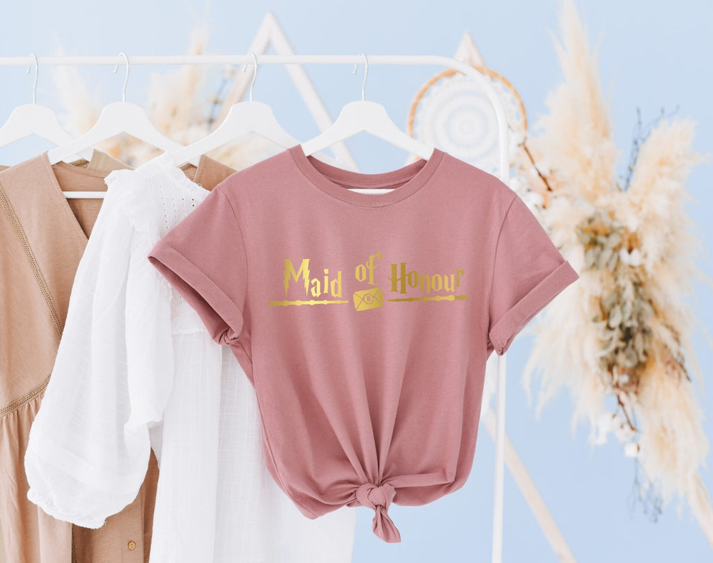 Wizard Hen Party Shirts: Bride & Bridesmaid Bachelorette Tees