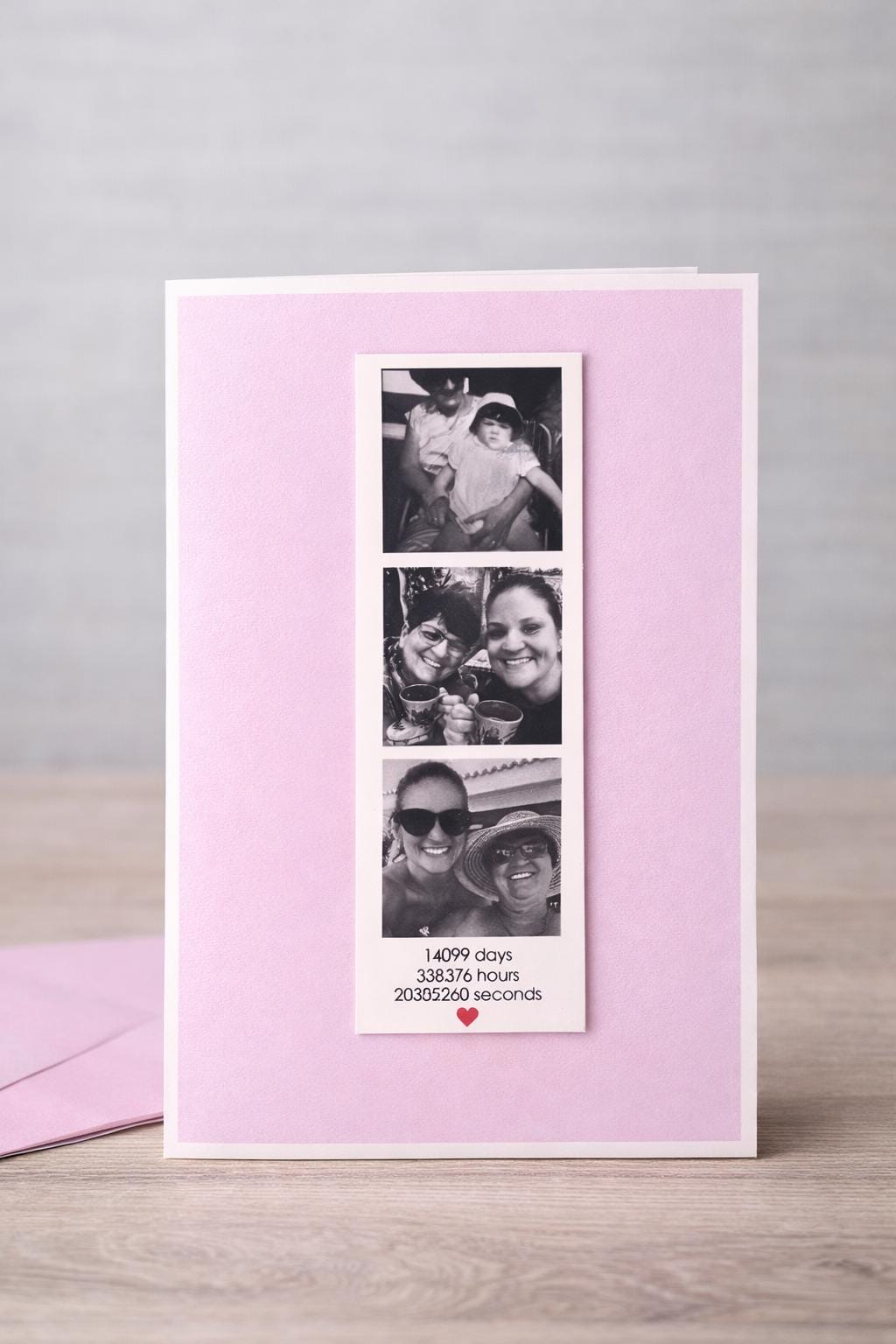 Personalised Birthday Card with Photo Magnet | Sentimental Keepsake Card