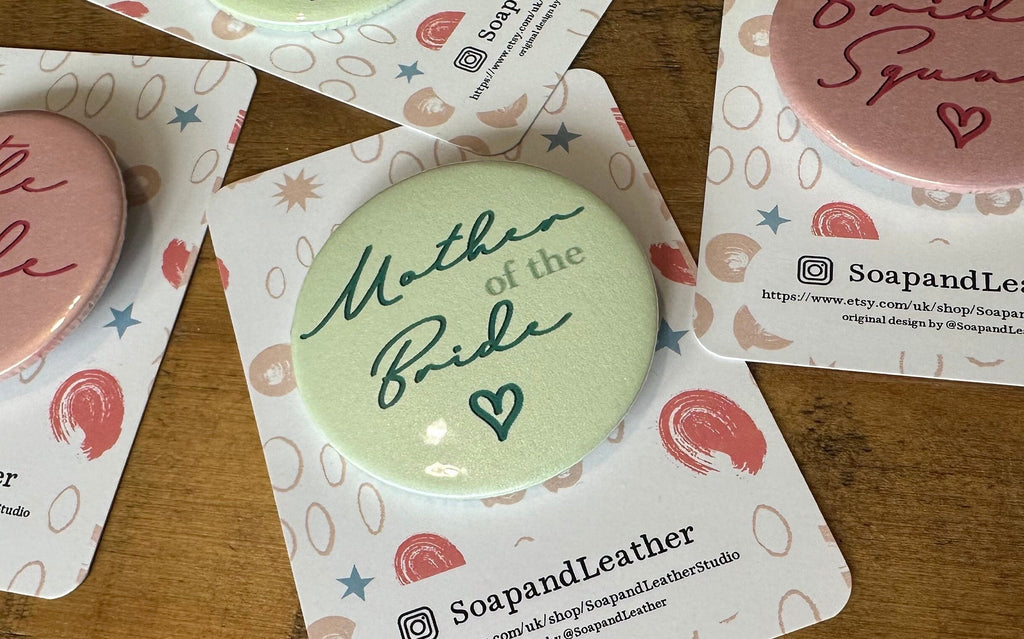 Personalised Hen Party Badges: Custom Bachelorette Party Favors (58mm)