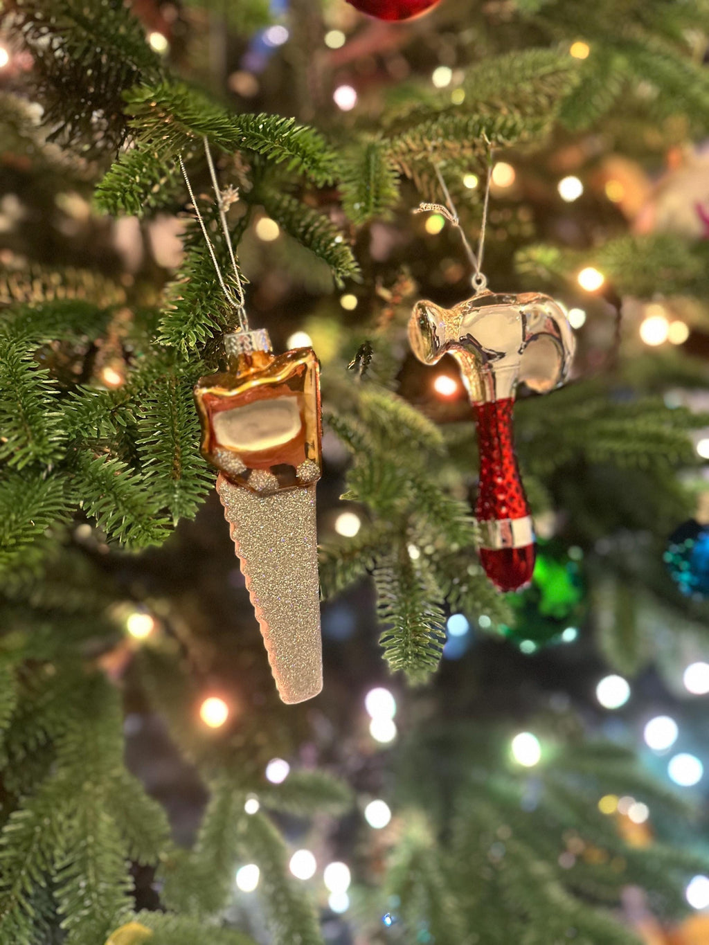 Tool Christmas Ornaments Set – Handyman Holiday Decor