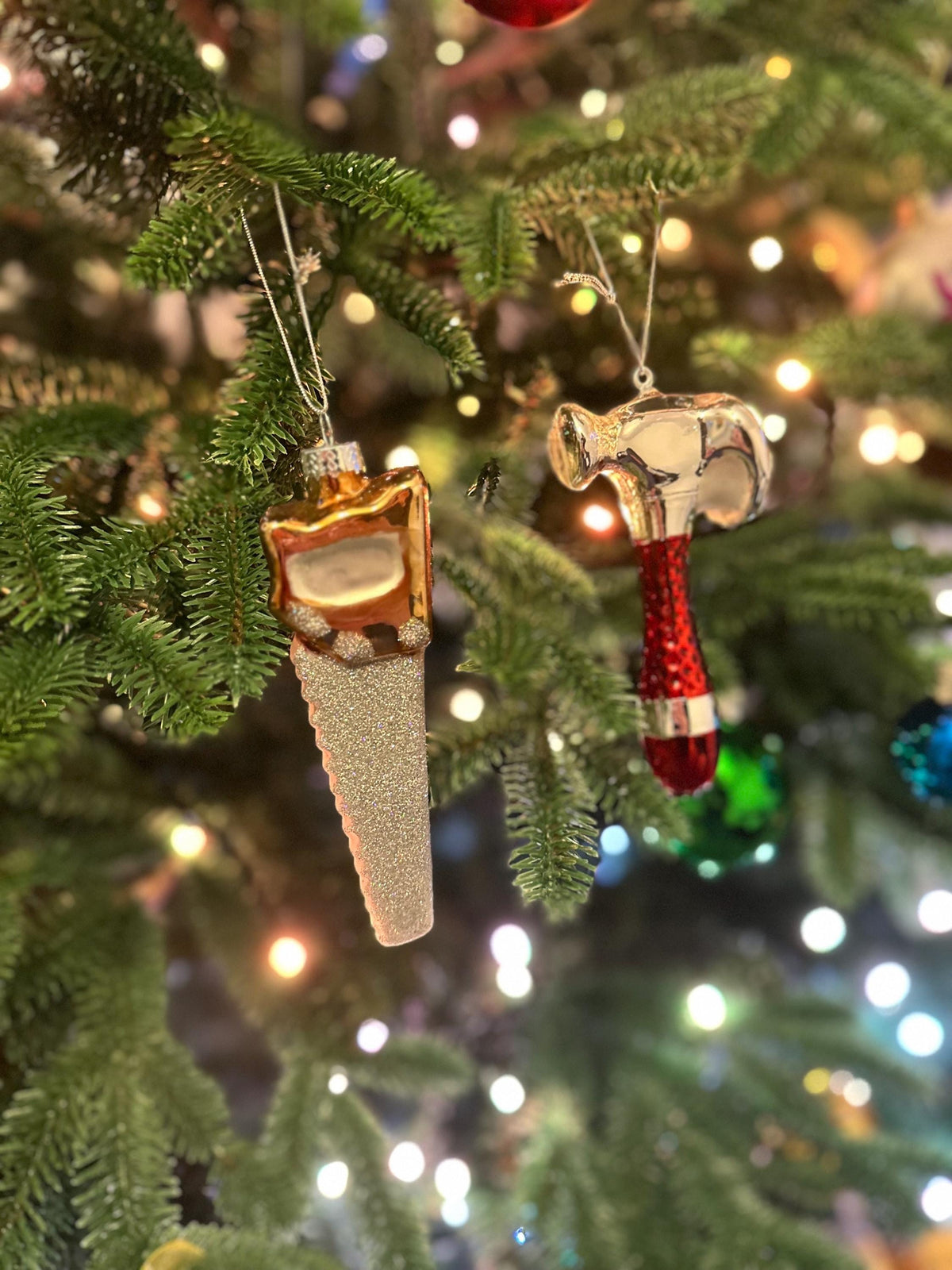 Tool Christmas Ornaments Set – Handyman Holiday Decor