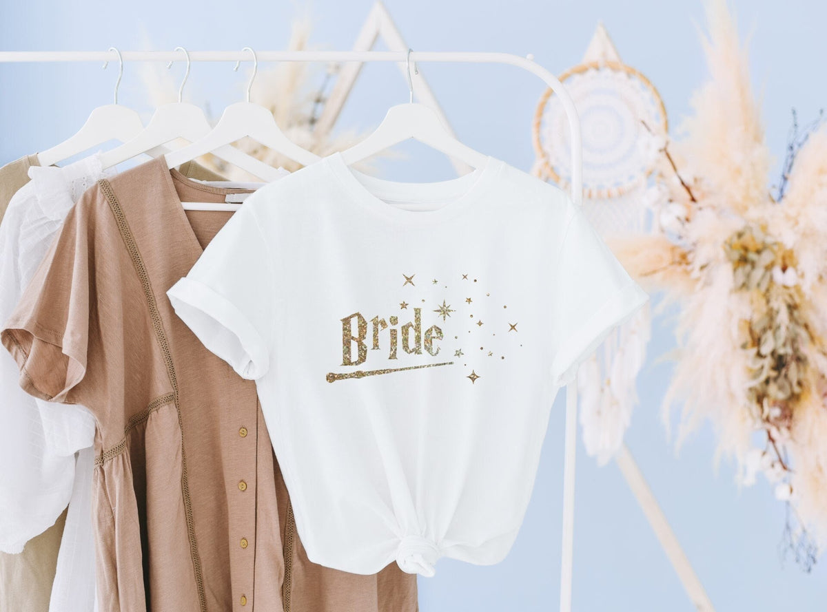 Wizard Hen Party Shirts: Bridesmaid, Maid Of Honour, Bride Bachelorette Shirts