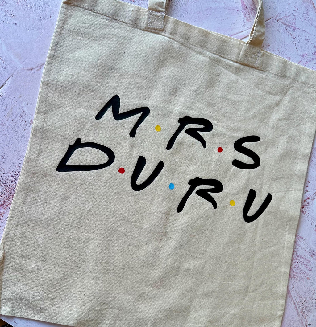 Friends TV Show Cotton Tote Bag - Funny Crap Bag Gift