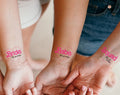 Hen Party Barbie Tattoos: Bride & Babe Bachelorette Accessories