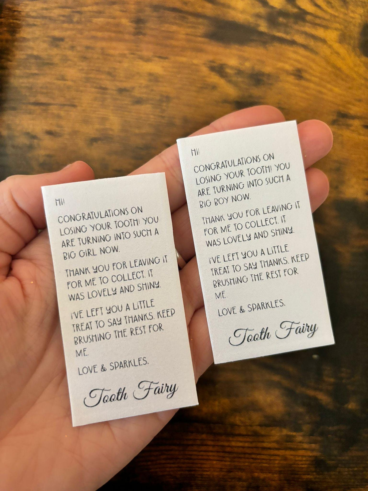 Personalized Tooth Fairy Letter Set: Stickers & Fairy Dust