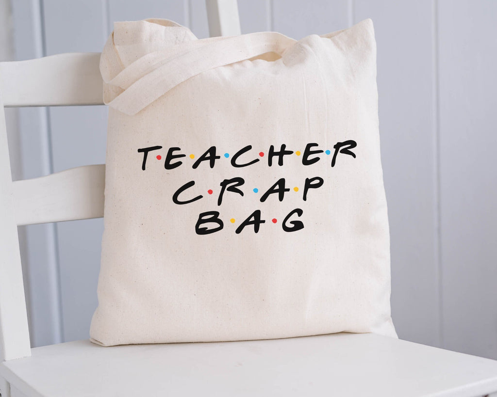 Friends TV Show Cotton Tote Bag - Funny Crap Bag Gift