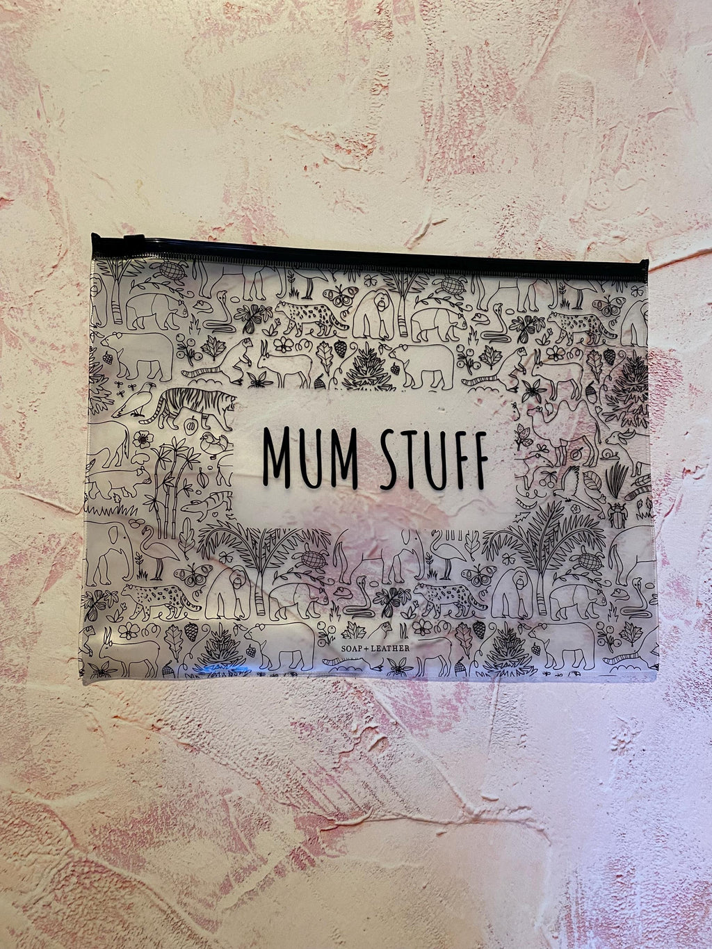 Hospital Bag Organiser Set: Mum & Baby PVC Toiletry Bags