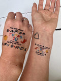 FRIENDS BIRTHDAY TATTOOS - Special Birthday Tattoo - Turning 30 - The one where… -