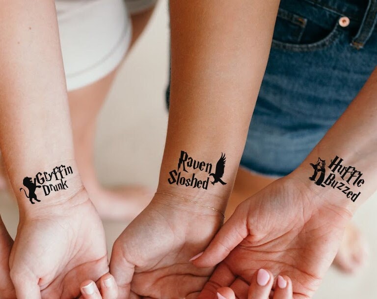 Wizard House Party Tattoos: Hen Party Accessories