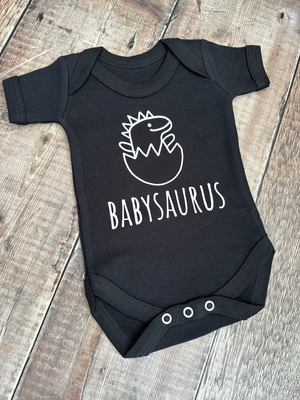 Dinosaur Family Matching Outfits: Daddy & Baby T-Shirt Onesie Set
