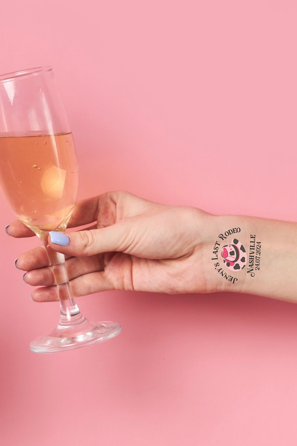 Cowgirl Hen Party Tattoos: Last Rodeo Bride & Bridesmaid Accessories
