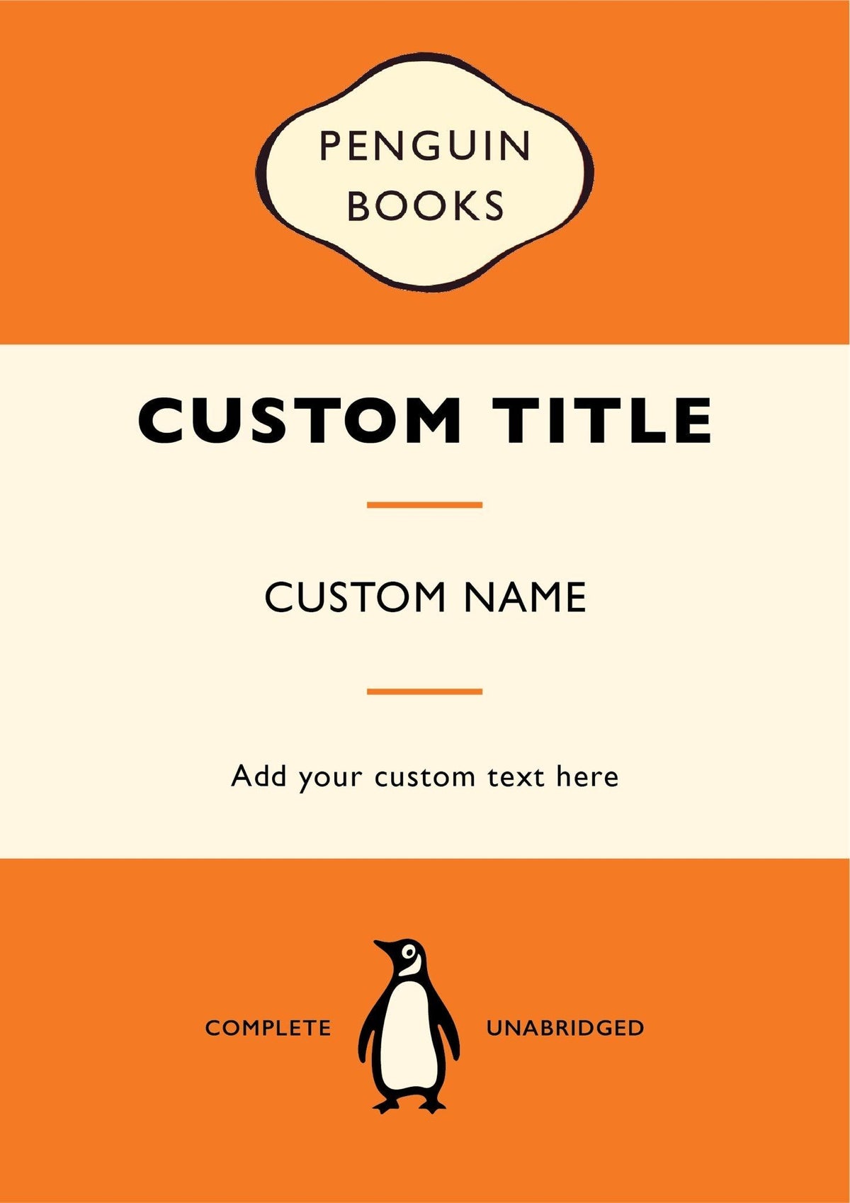 Personalised 3D Effect Book Cover Magnet | Vintage Literary Style, Custom Keepsake