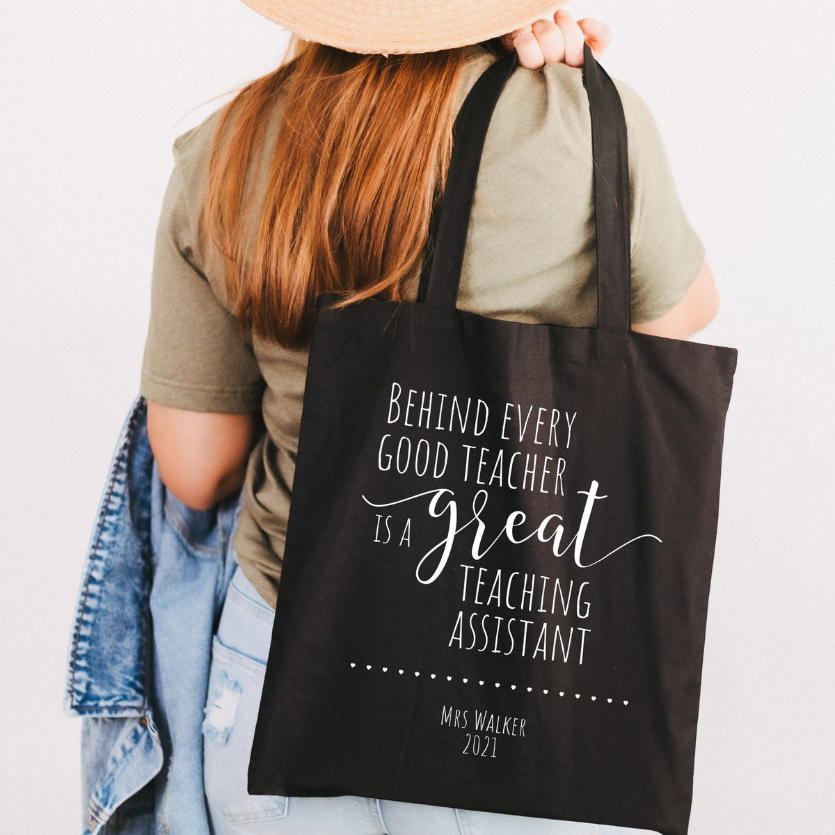 Personalised Tote Bag: Teacher Appreciation Gift, Crap Bag