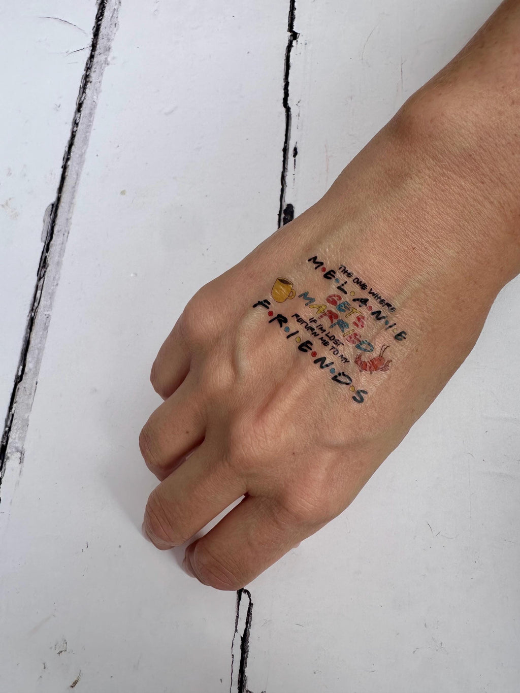 Friends Hen Party Tattoos: Bachelorette Party Favors