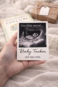 Personalised Baby Announcement Magnet | Scan Photo Pregnancy Reveal Gift