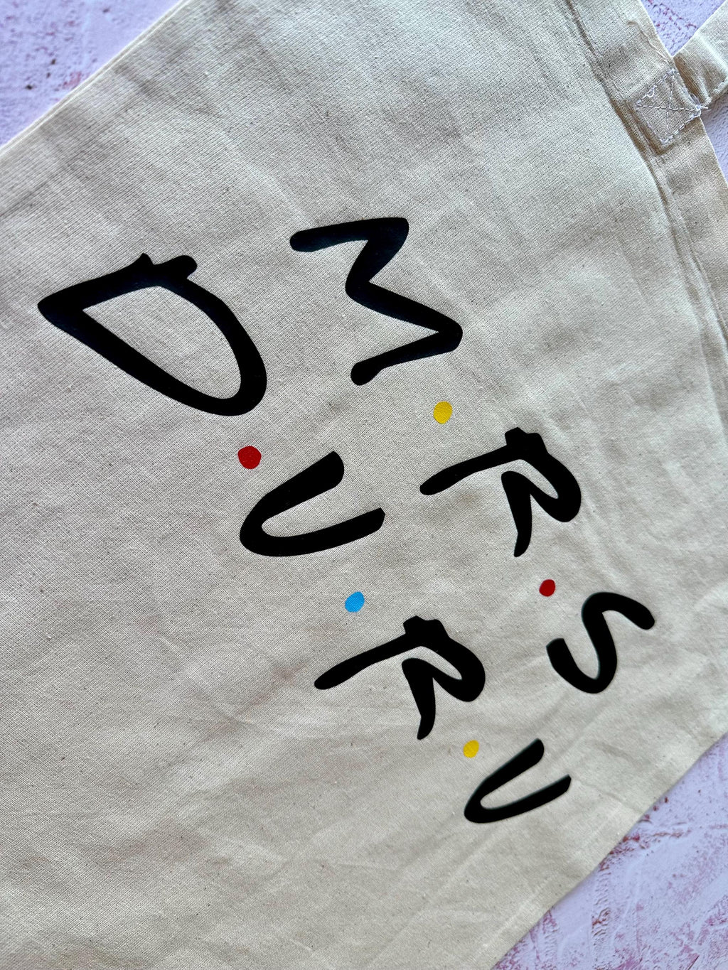 Friends TV Show Cotton Tote Bag - Funny Crap Bag Gift