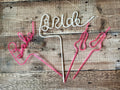 Bride & Babe Straw Set: Hen Party Cocktail Straws