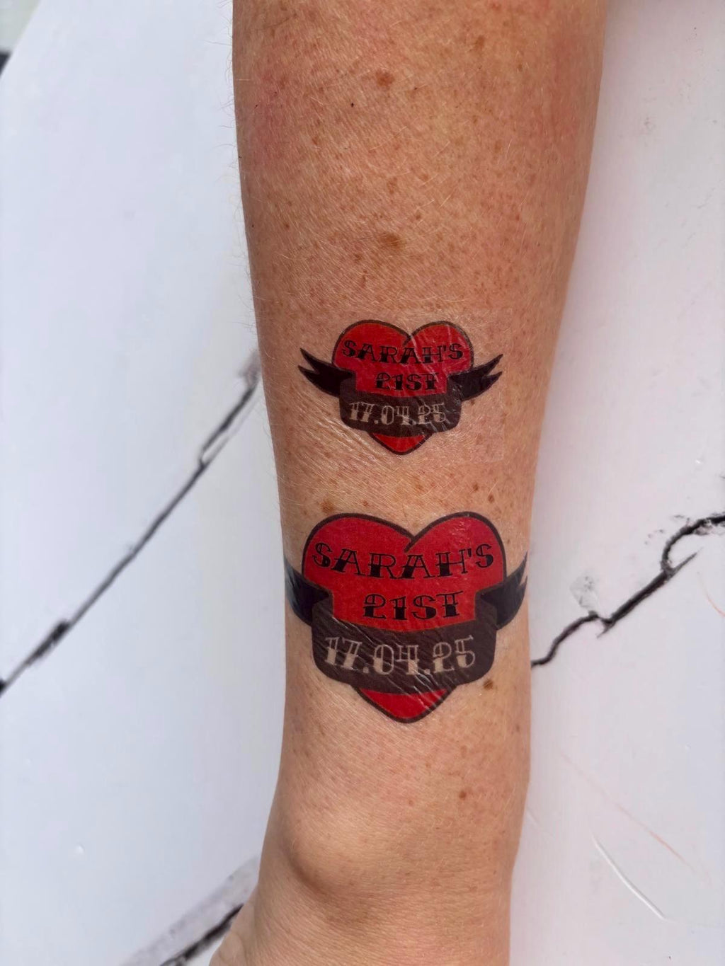 Personalised Birthday Party Tattoos: Custom Temporary Tattoo Favours