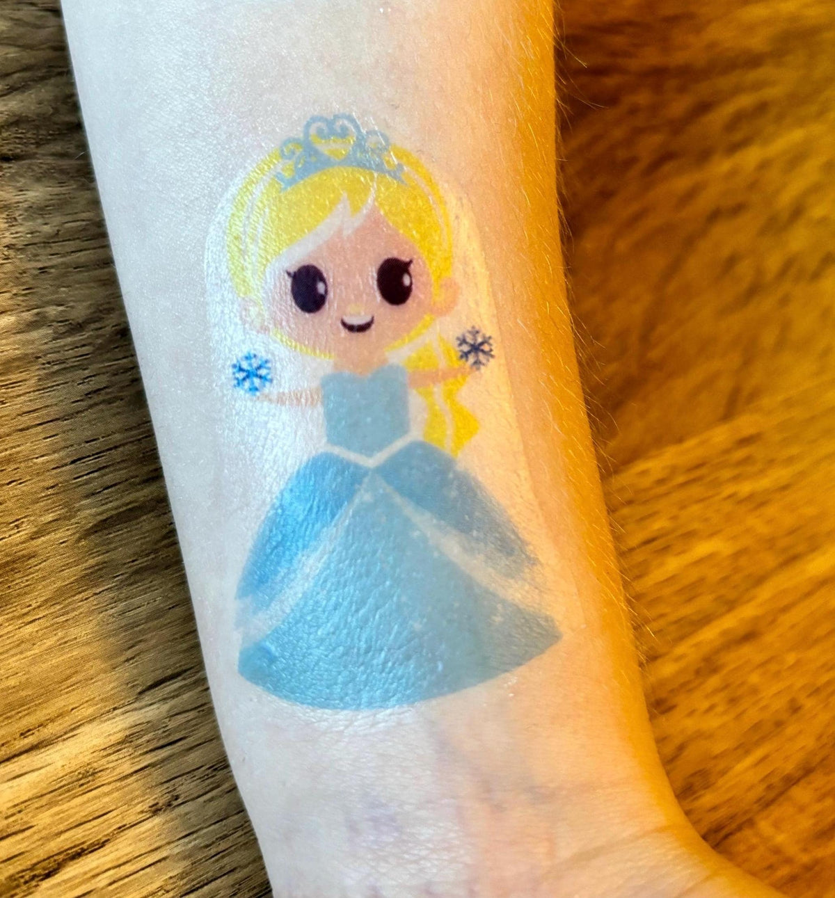 Personalised Princess Temporary Tattoos: Party Bag Fillers