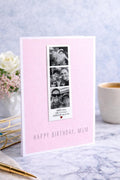 Personalised Birthday Card with Photo Magnet | Sentimental Keepsake Card