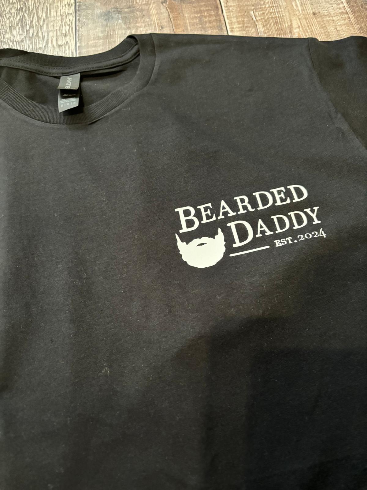 Bearded Daddy T-Shirt & Onesie Set - Father's Day Twinning Outfit